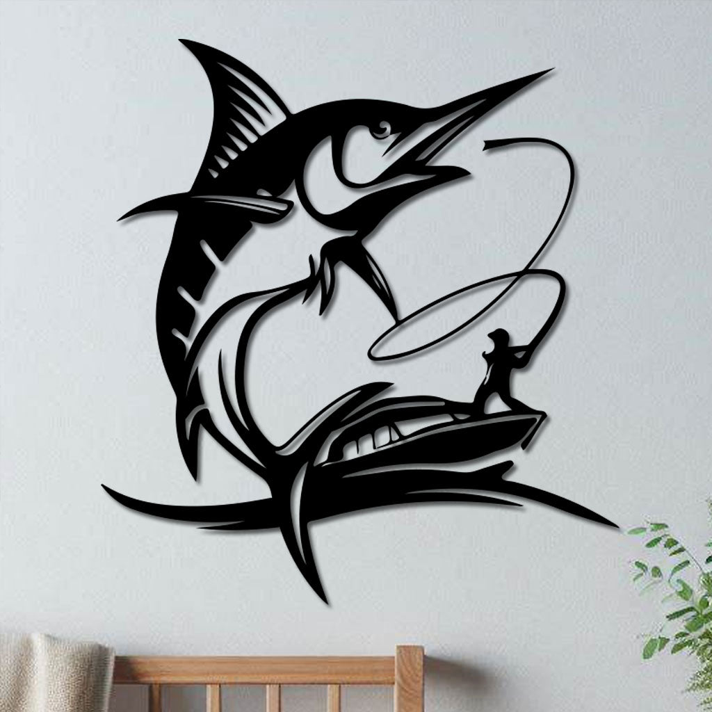 Swordfish Fishing Sign