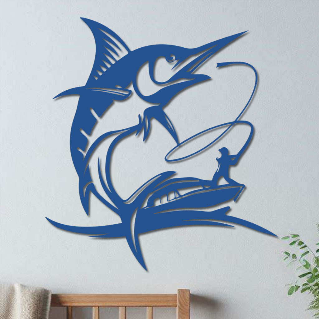 Swordfish Fishing Sign