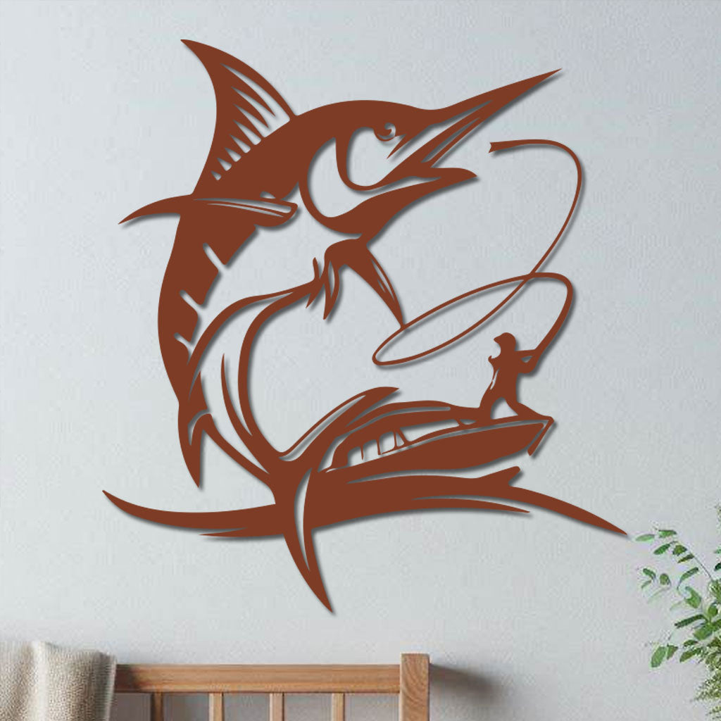 Swordfish Fishing Sign