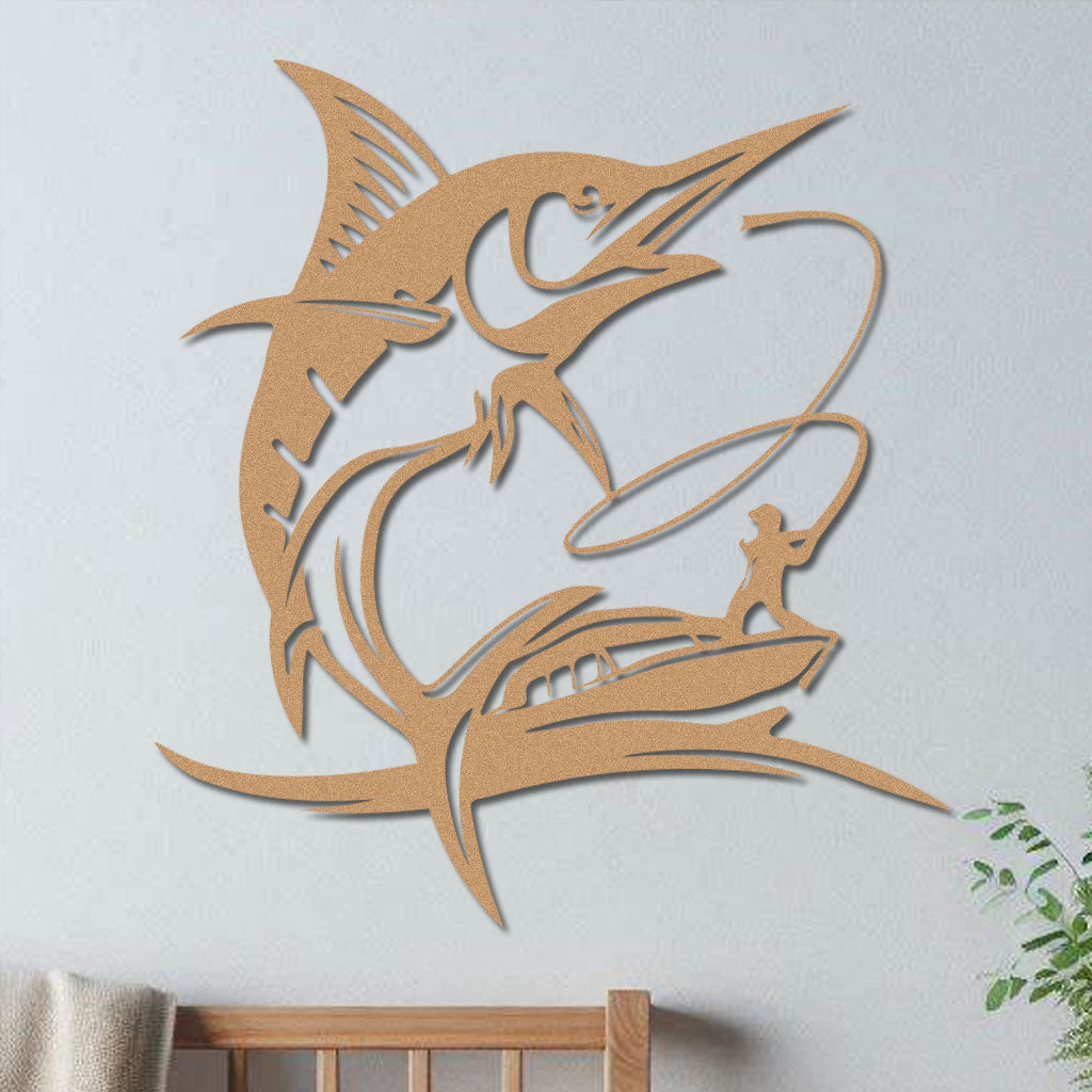 Swordfish Fishing Sign