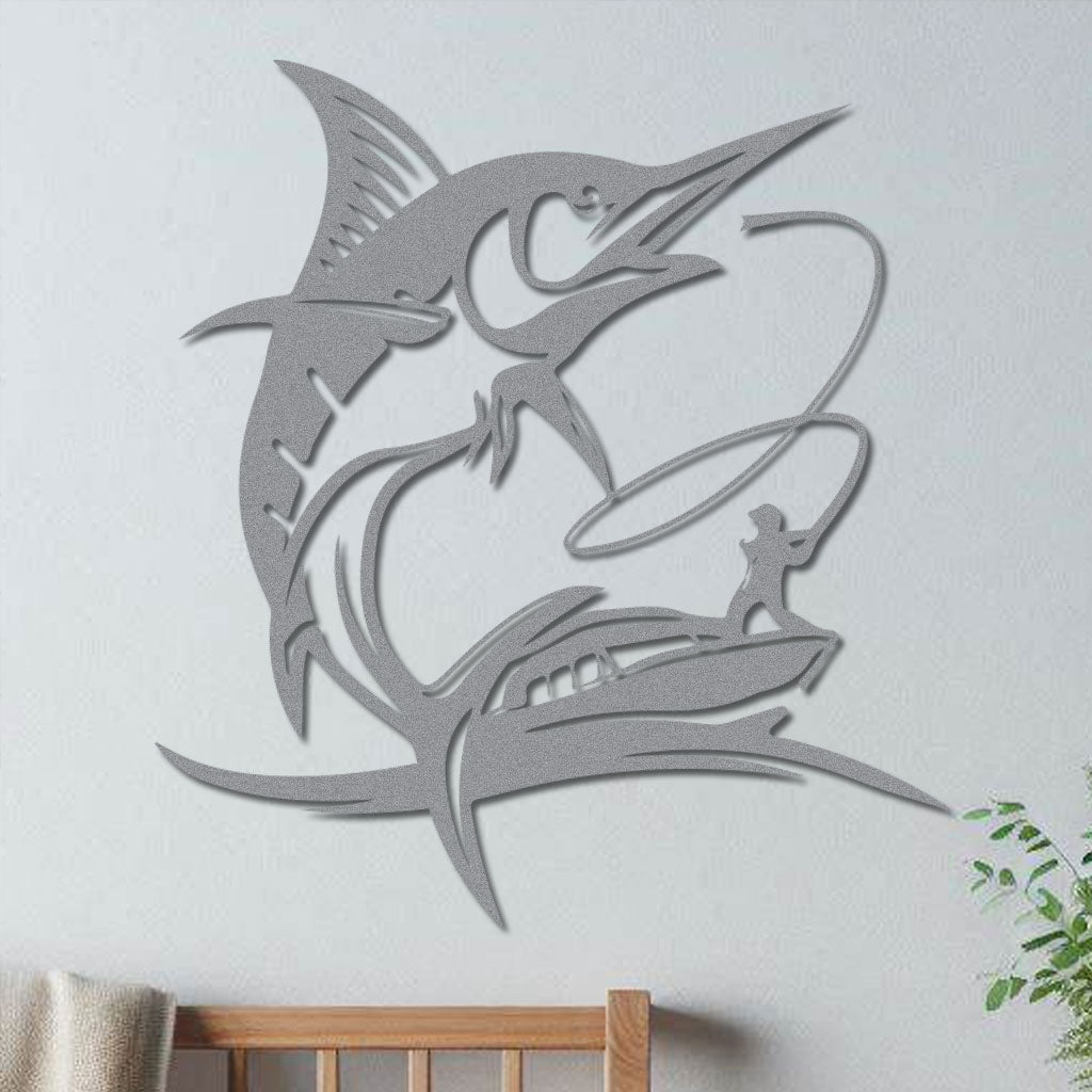 Swordfish Fishing Sign