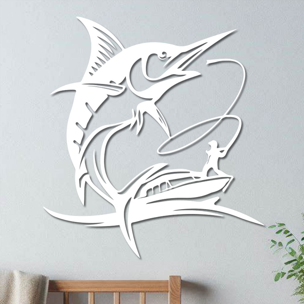 Swordfish Fishing Sign