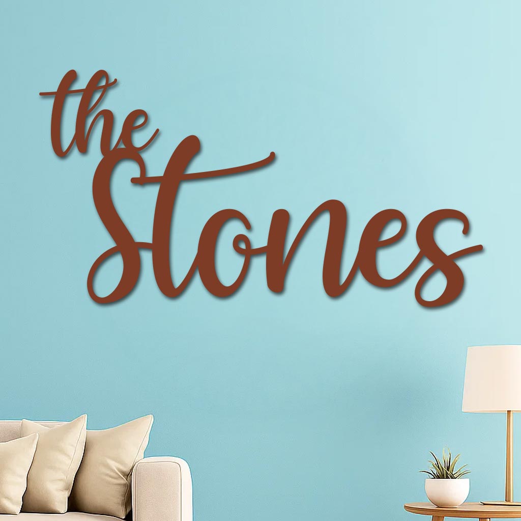 "The" Family Name Sign