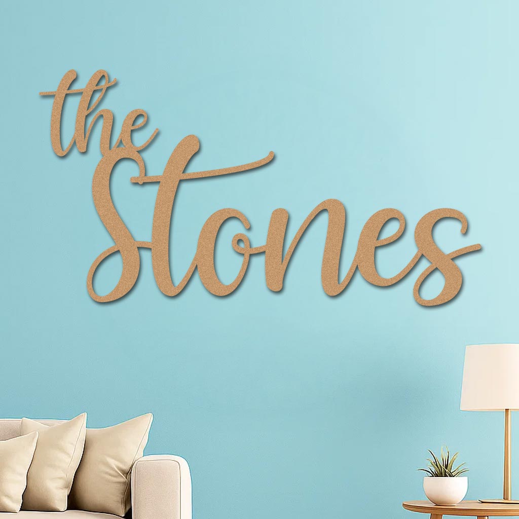 "The" Family Name Sign