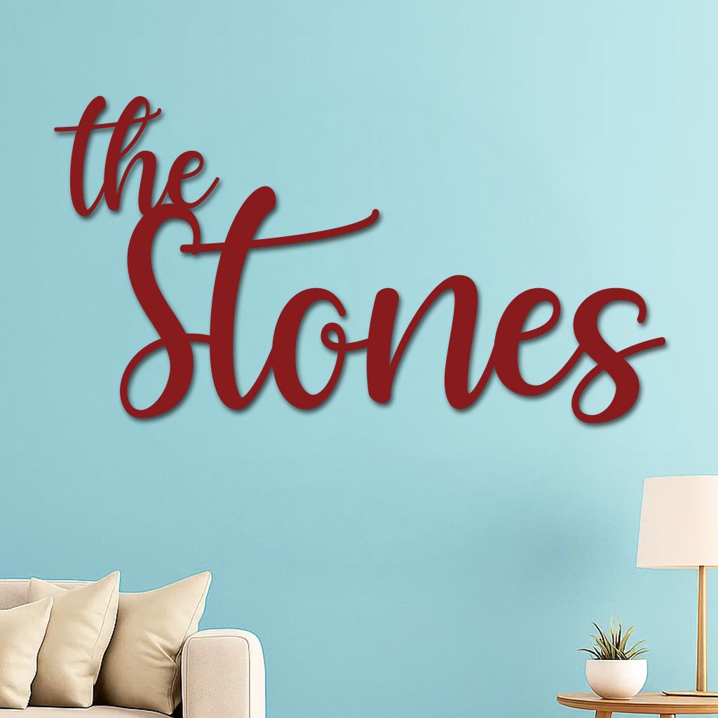 "The" Family Name Sign