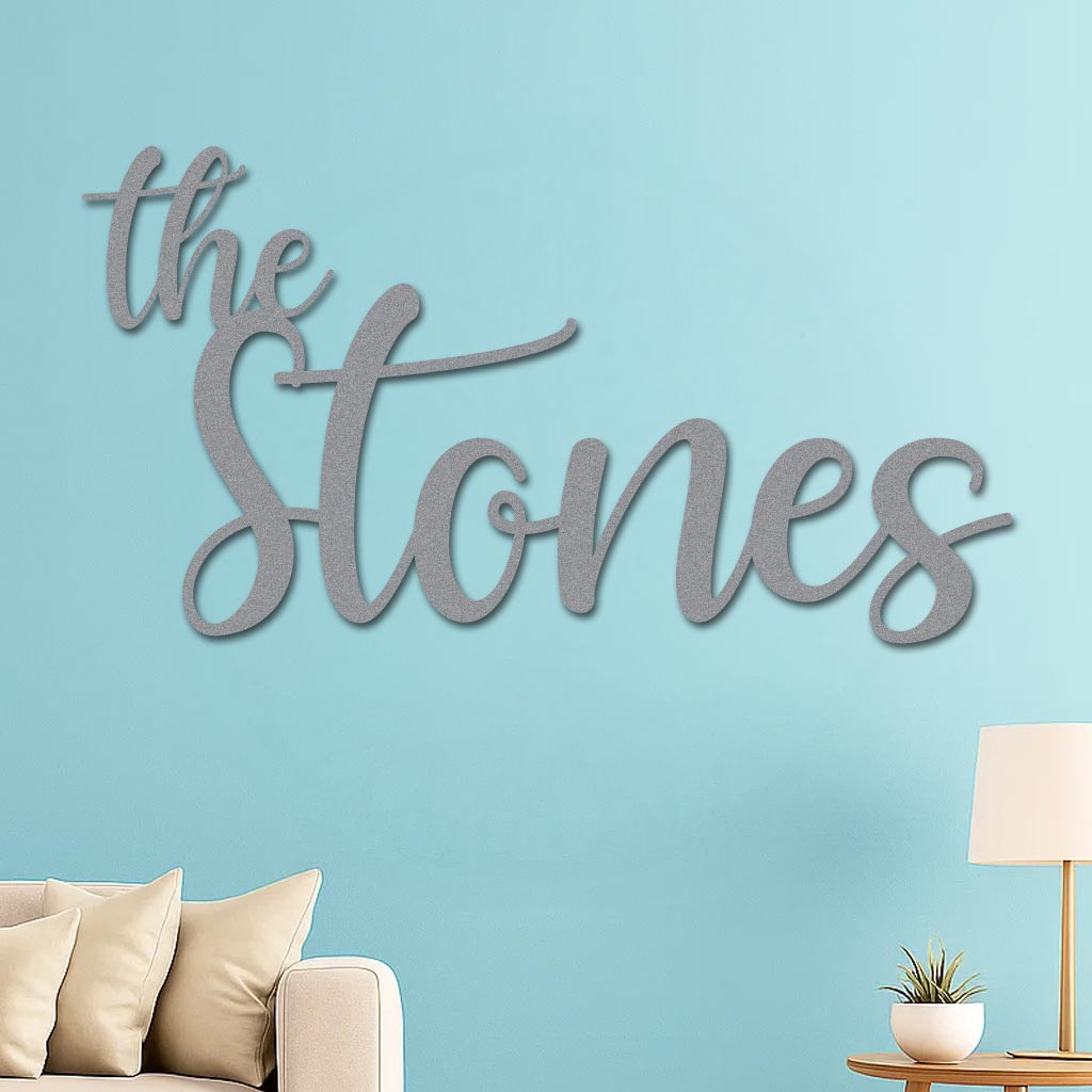 "The" Family Name Sign