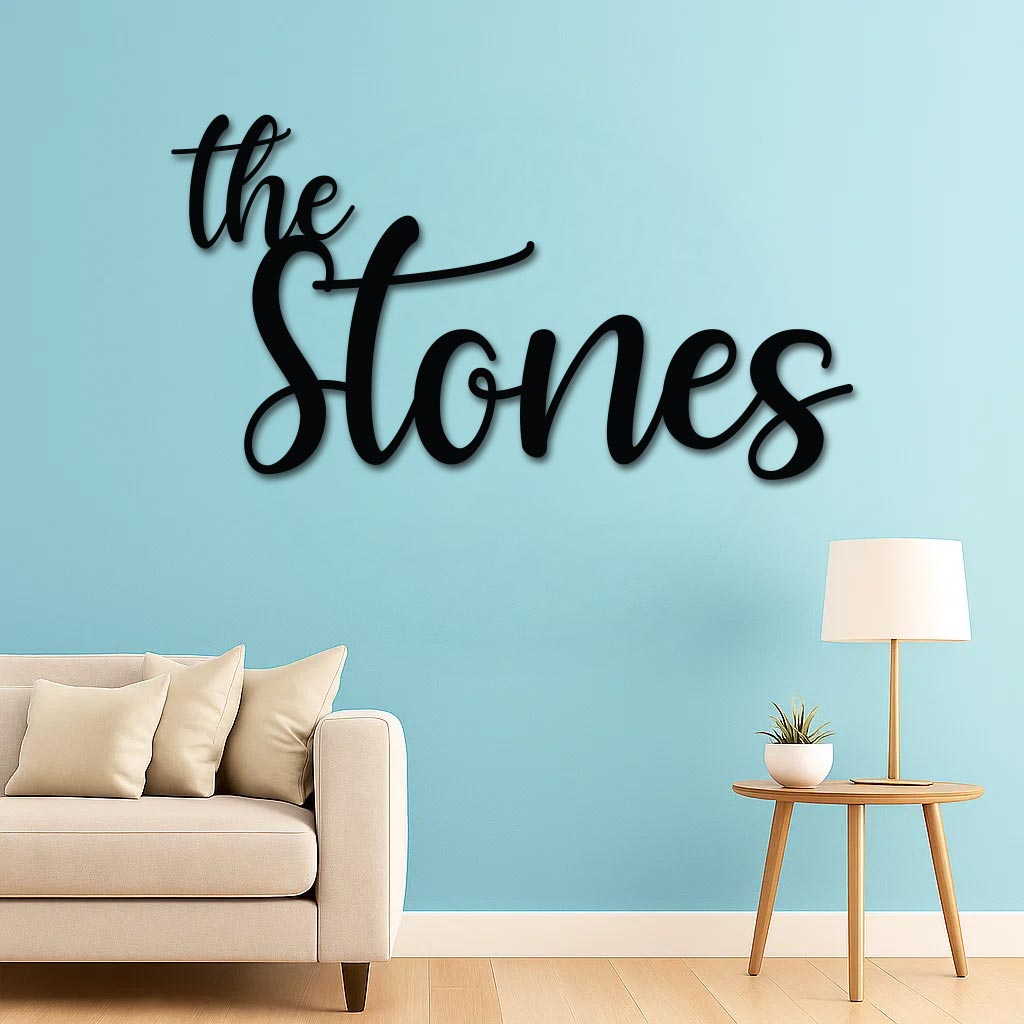 "The" Family Name Sign