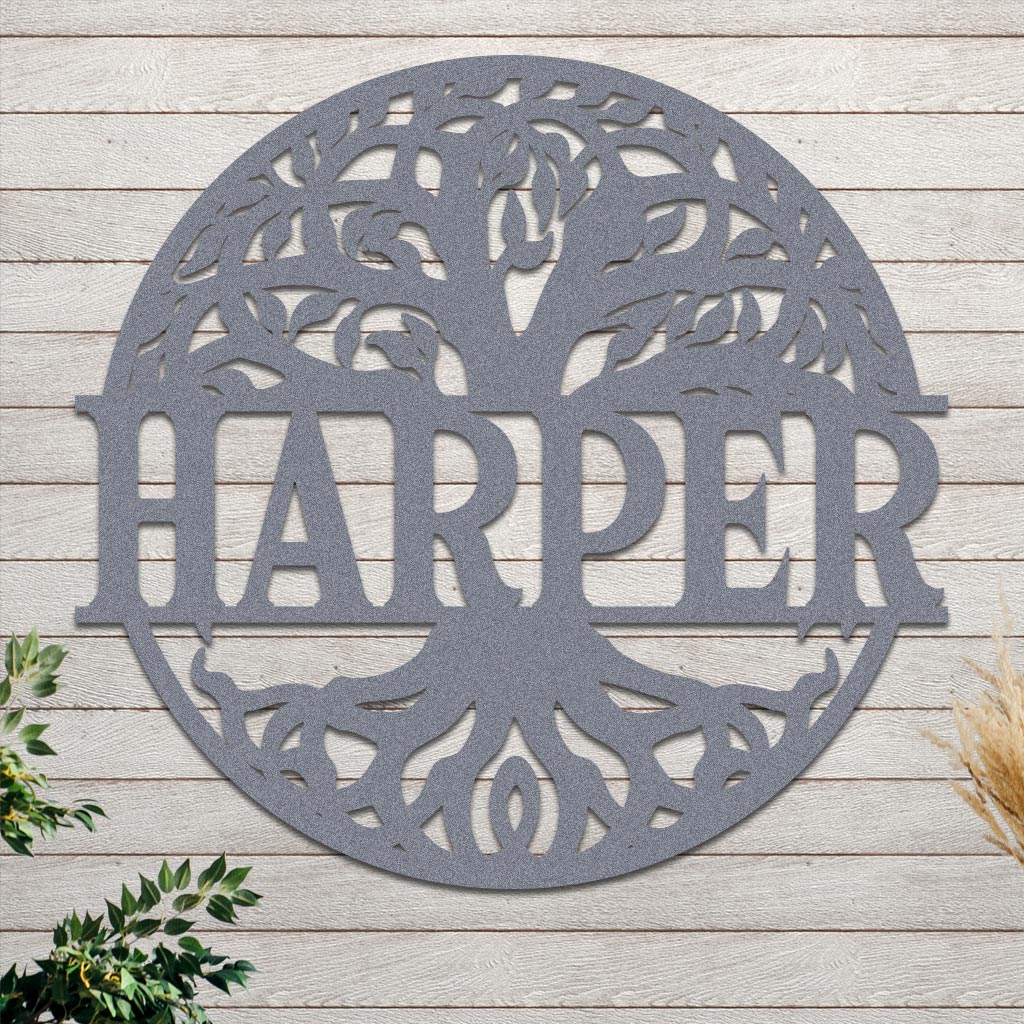 Tree Of Life Family Established Sign