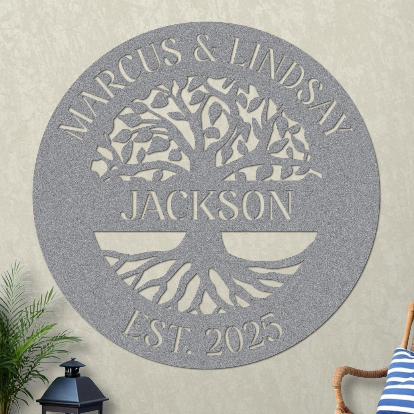 Tree Of Life family Name Sign