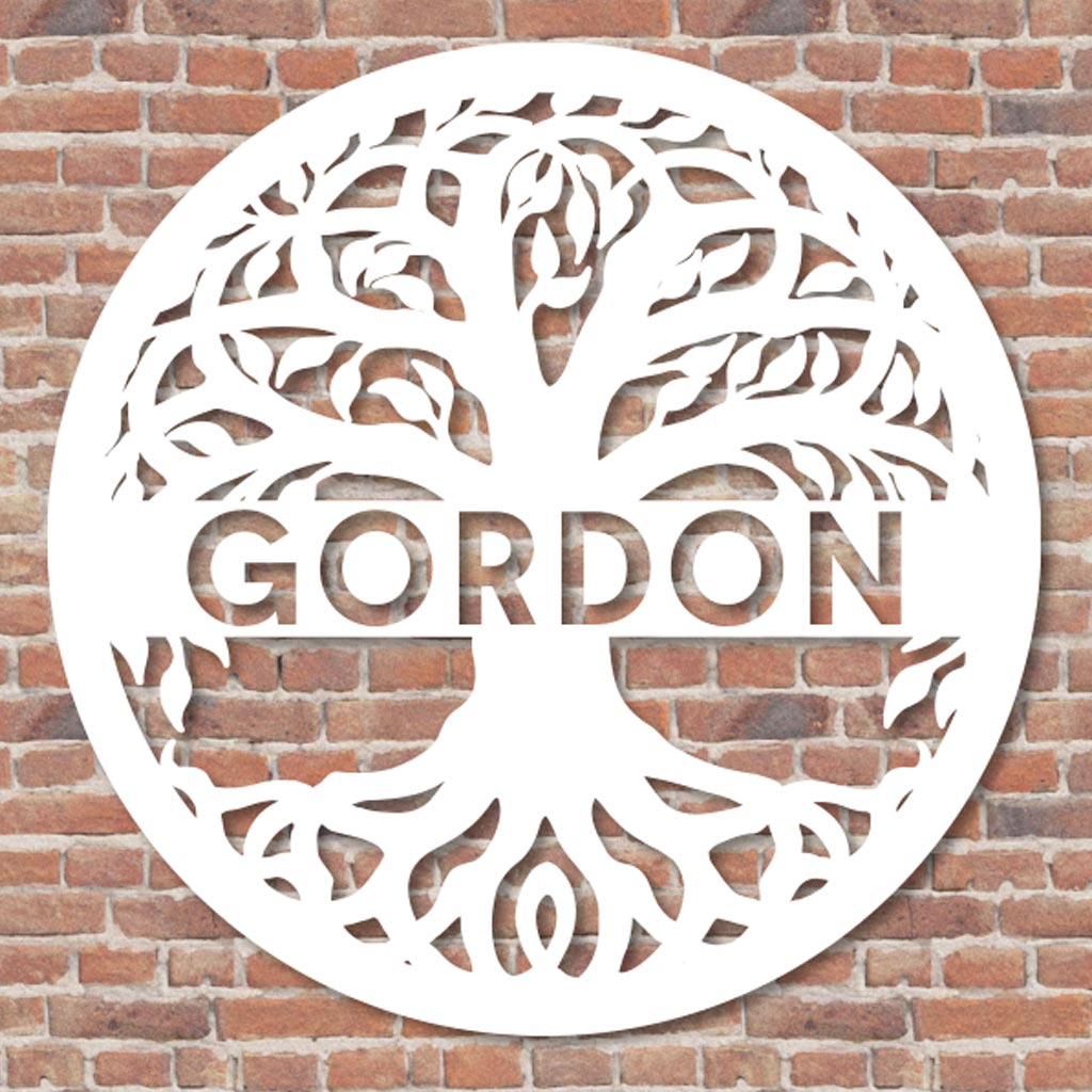 Tree Of Life Family Name Sign