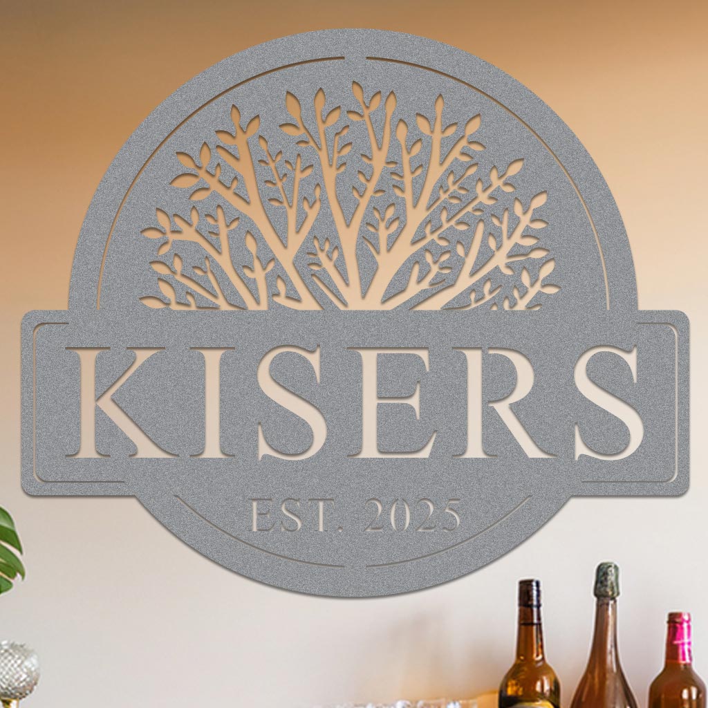 Tree Of Life Family Sign w Date