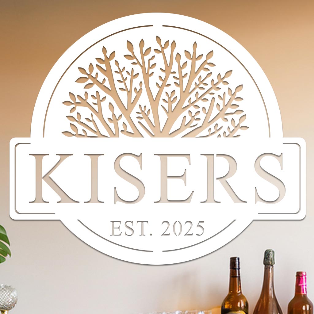 Tree Of Life Family Sign w Date