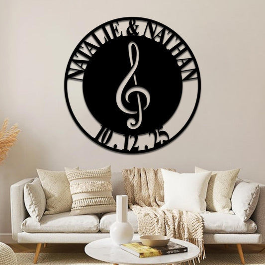 Wedding Sign, Mr & Mrs, Names and Date 3