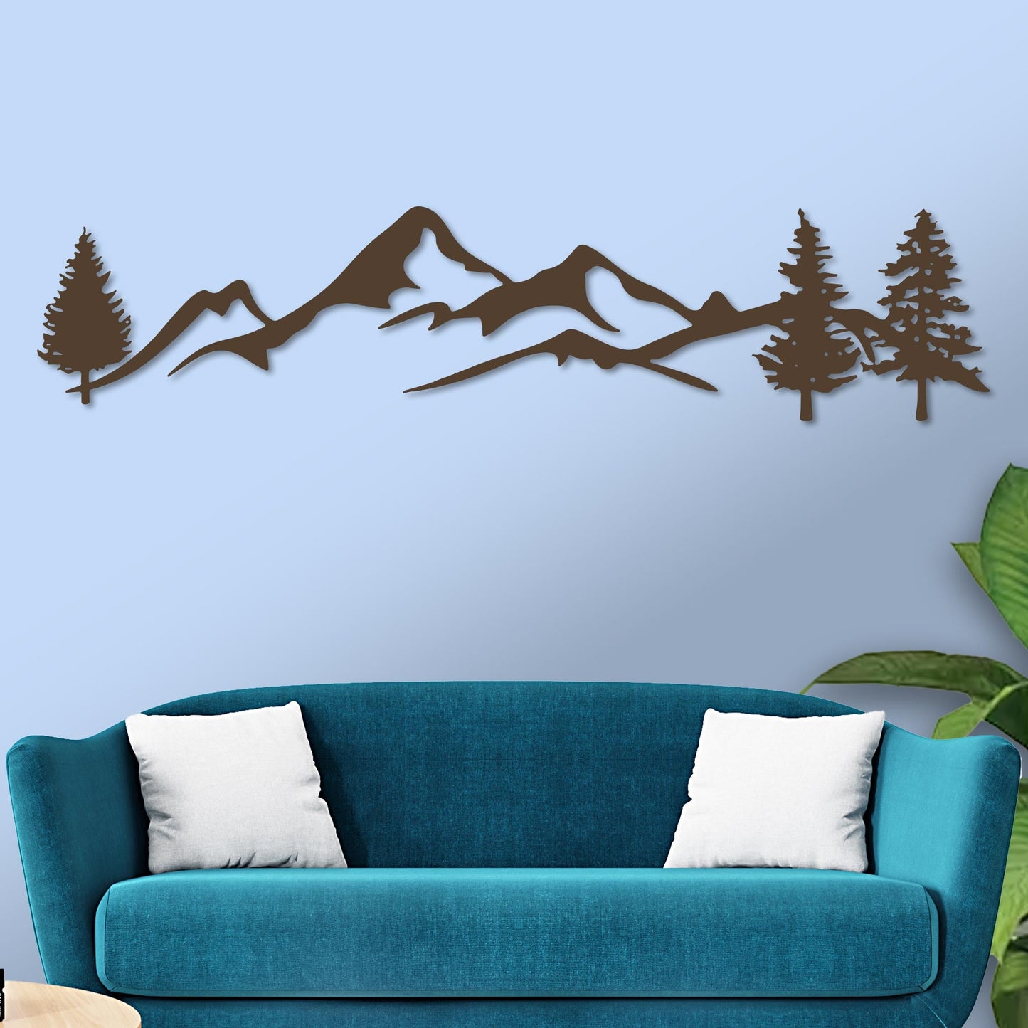 Wide Mountain Landscape Sign