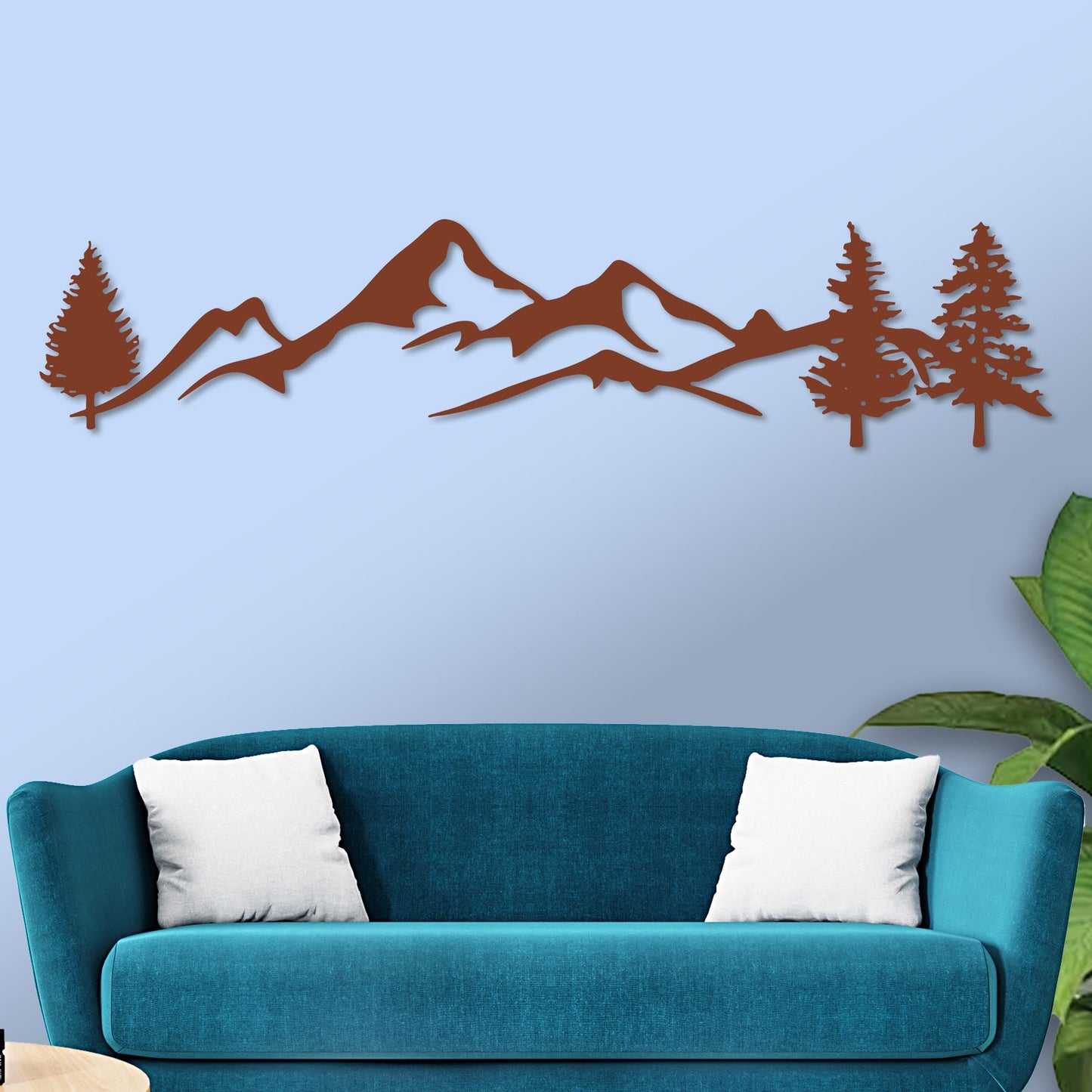 Wide Mountain Landscape Sign