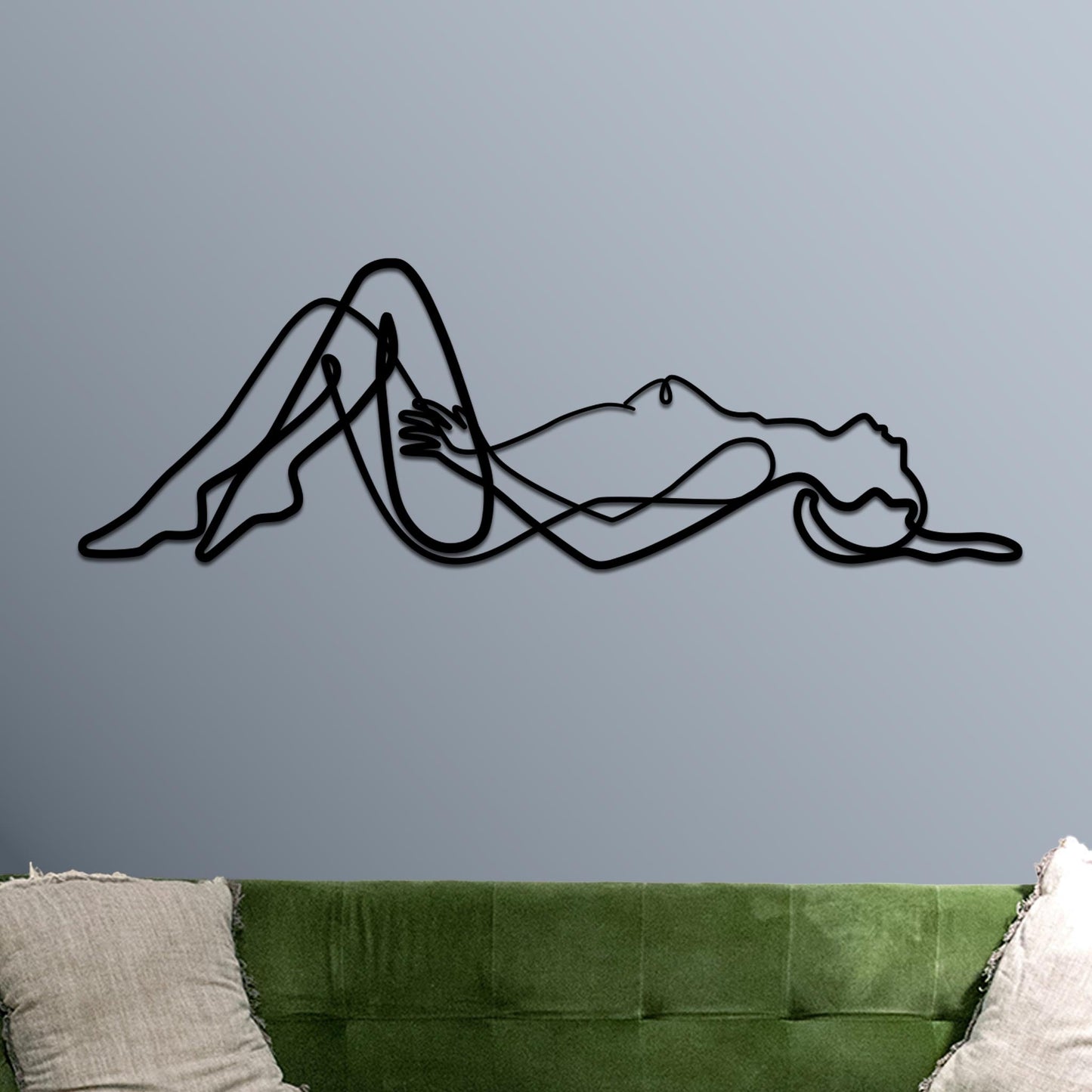 Woman Lying Down Sign