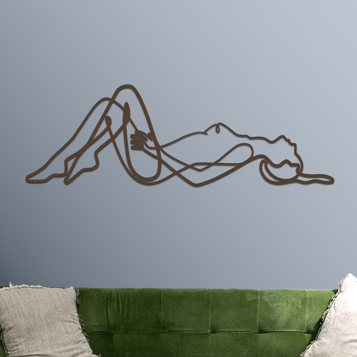 Woman Lying Down Sign