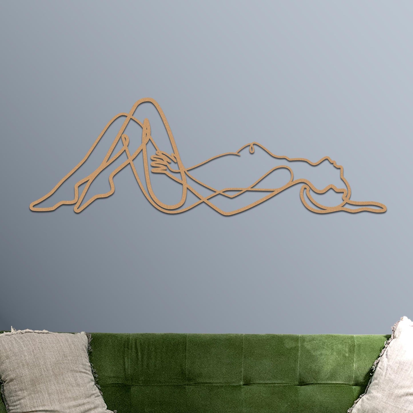 Woman Lying Down Sign