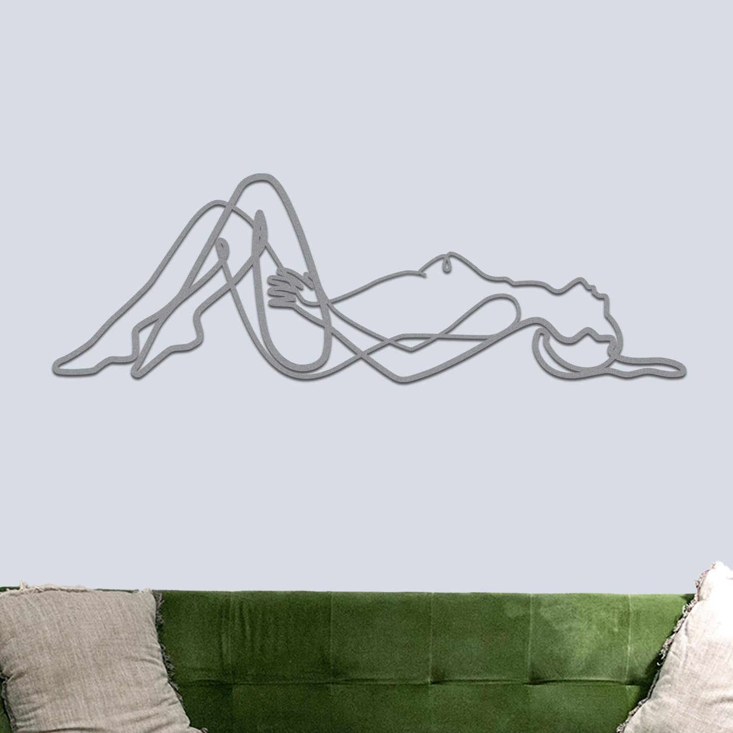 Woman Lying Down Sign