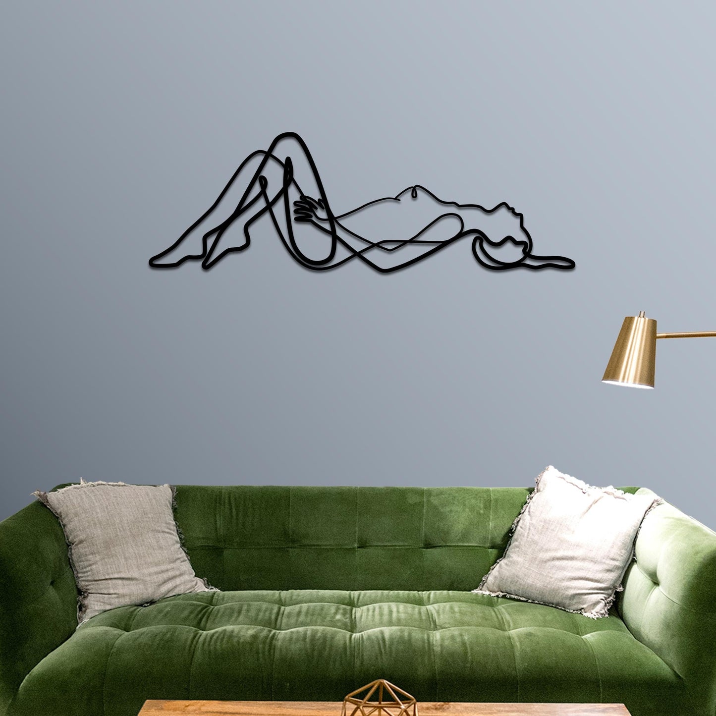 Woman Lying Down Sign