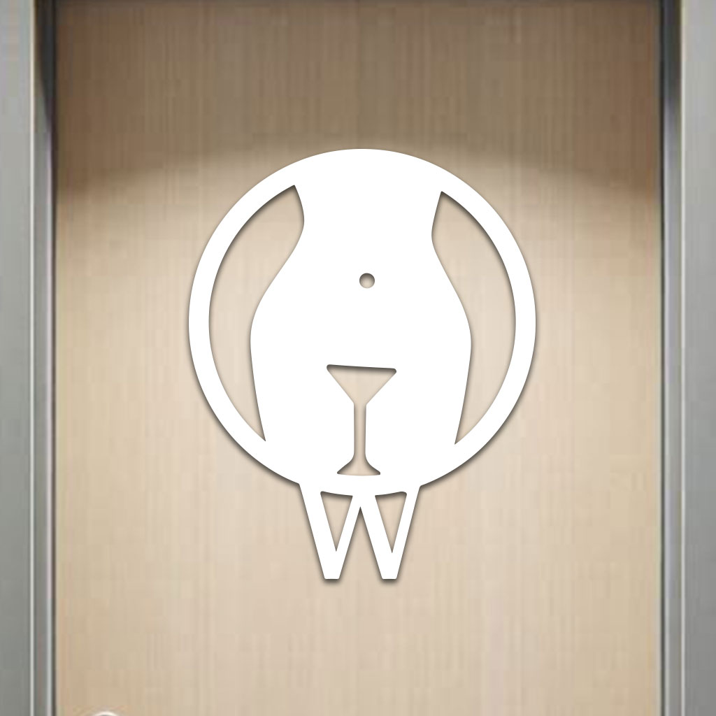 Women's Restroom Sign